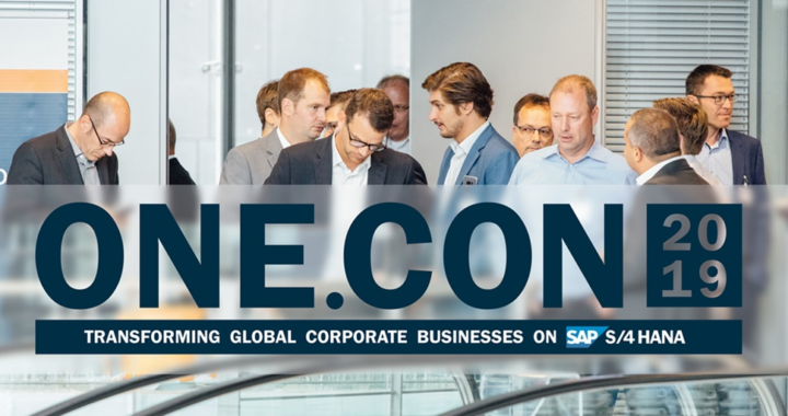ONE.CON 2019: SAP Industry Community zeigt wegweisende S/4HANA-Pionierprojekte