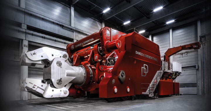 Forging manipulators save 30 percent of energy