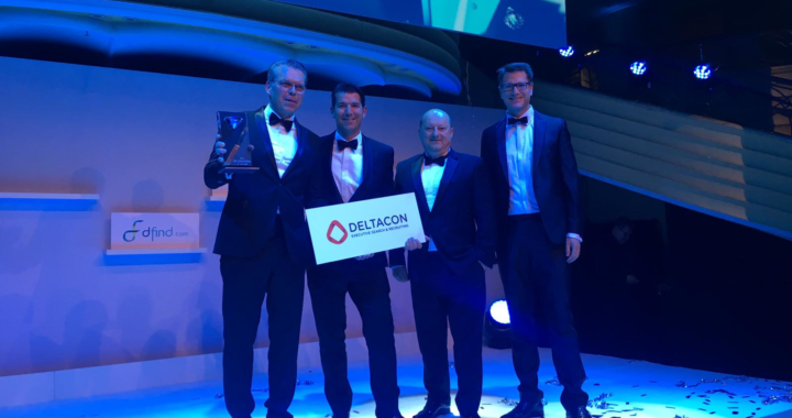 DELTACON Executive Search & Recruiting als beste Personalberatung 2019 in der Kategorie „Executive Search“ ausgezeichnet