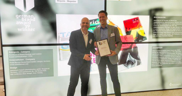 ipanema2c erneut beim German Brand Award erfolgreich.