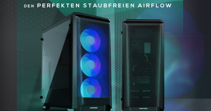 Ab sofort bei Caseking – Der PHANTEKS Eclipse P400 Air Midi-Tower mit optimiertem Airflow