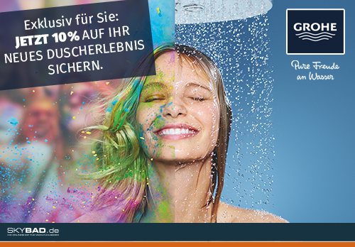 Jetzt beim Kauf von GROHE Euphoria sparen