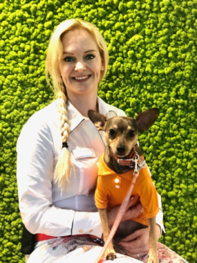 DOC PEPPI – ERSTER THEARPIEHUND IN EINER ZAHNARZTPRAXIS