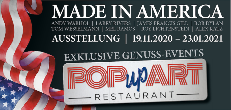 POPupART-Restaurant in der Galerie Bilder Fuchs in Fulda