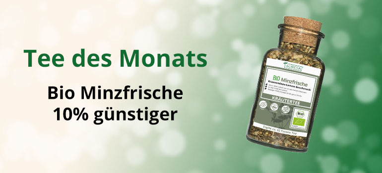 Ein erfrischter Start in ein neues Jahr mit dem Tee des Monats von AURESA