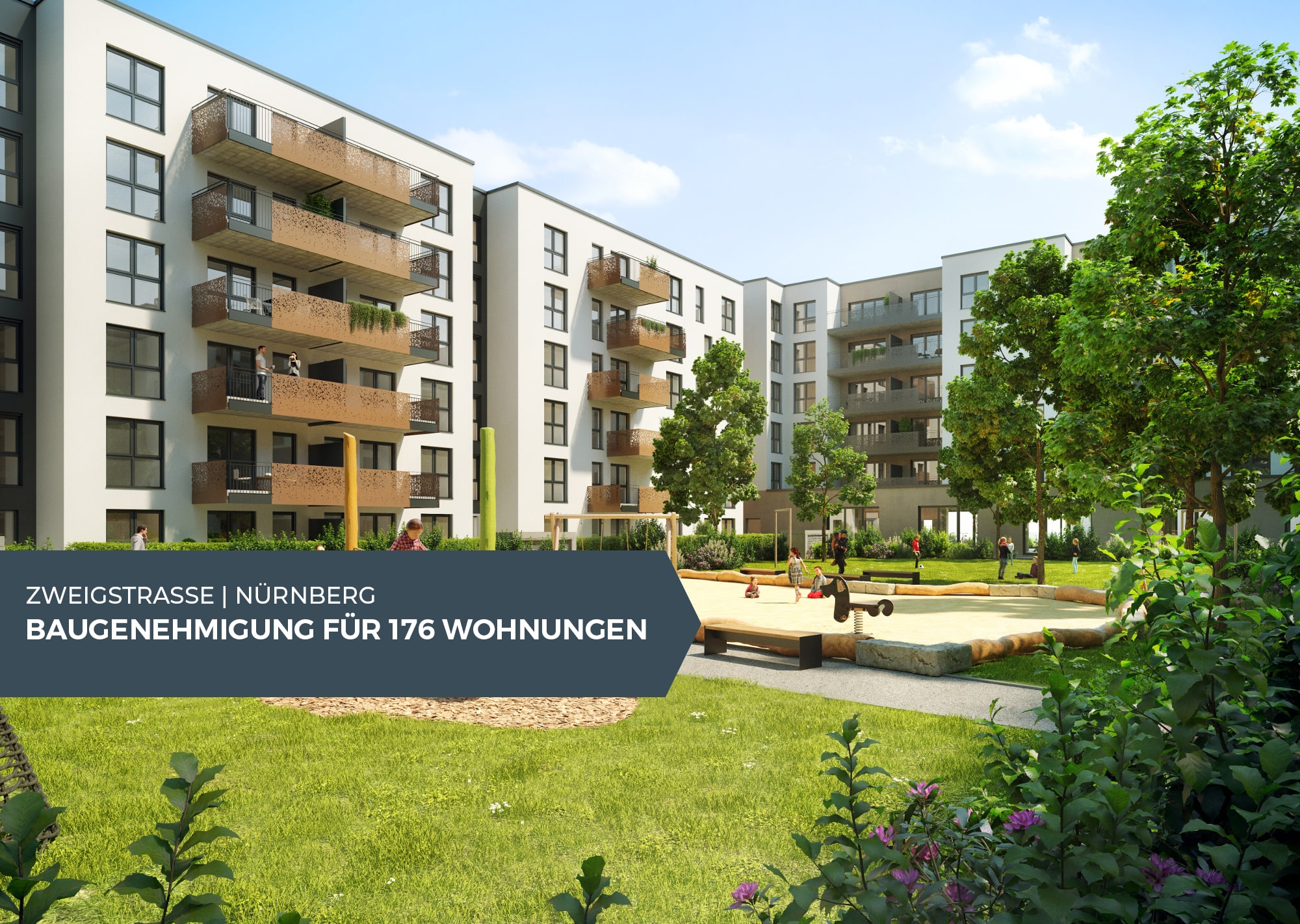 Nürnberg: Bau von über 170 Wohnungen kann starten