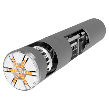 Precise displacement measurement of thrust cylinders in tunnel boring machines