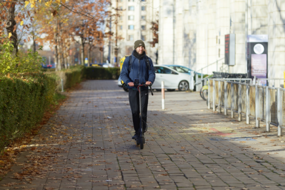 E-Scooter: Im Herbst und Winter steigt das Unfallrisiko