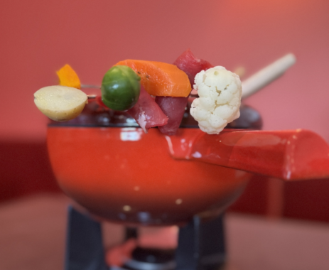 Voll im Trend: Fondue im Strandhotel Zingst
